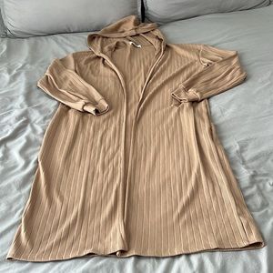 TAN CARDIGAN